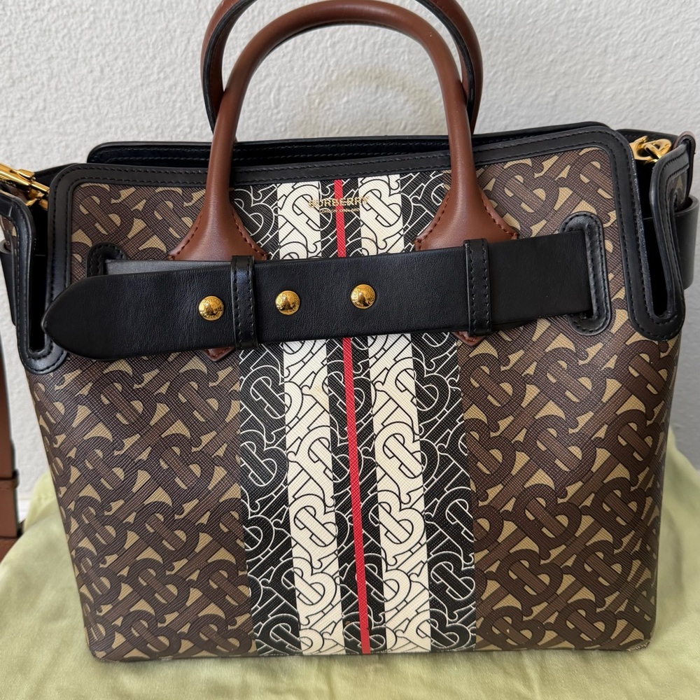 Burberry TB monogram handbag